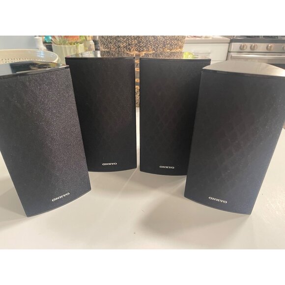 ONKYO Surround Sound Theater Speakers Black 120W - Picture 1 of 7
